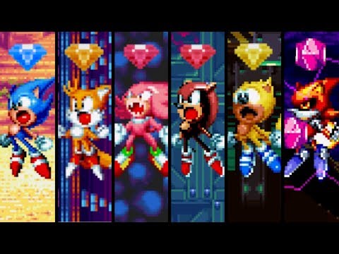 Sonic Mania Plus - All Characters & Super Forms - UC-2wnBgTMRwgwkAkHq4V2rg