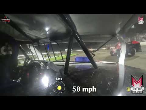 #44T Ty O'Neal - USRA B-Mod - 6-7-2024 Arrowhead Speedway - In Car Camera - dirt track racing video image