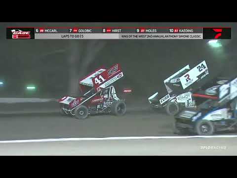BEST RACE OF THE YEAR - NARC SPRINT CARS - HANFORD - OCTOBER 14, 2022 - dirt track racing video image