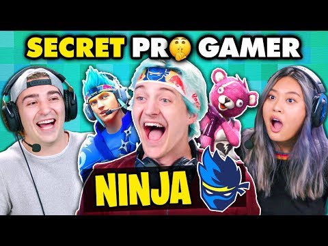 Ninja DESTROYS Fortnite Players (Secret Pro Gamer) | React - UCHEf6T_gVq4tlW5i91ESiWg