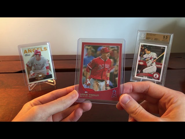 Mike Trout’s Baseball Card is a Must Have for Any Collection