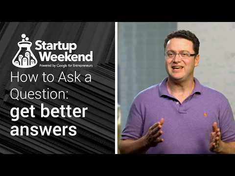 How to ask a question: conducting research for your startup - UC_x5XG1OV2P6uZZ5FSM9Ttw