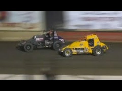 HIGHLIGHTS: AMSOIL USAC CRA Sprint Cars | Perris Auto Speedway | Sokola Shootout | 4/30/2022 - dirt track racing video image