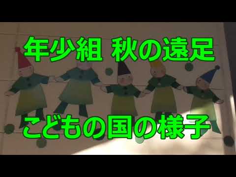年少組 秋の遠足『こどもの国』の様子