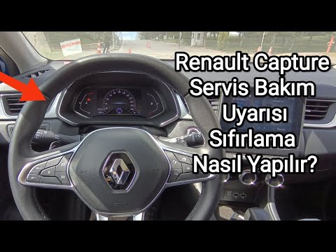 Jak zresetować czujnik Service w Renault Captur?