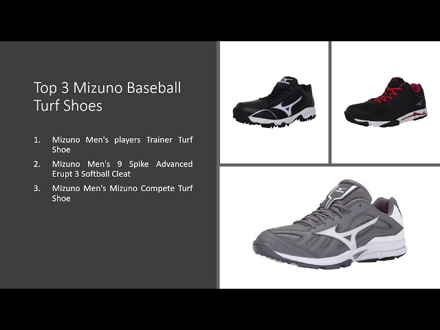 Mizuno Baseball Shoes: The Best of the Best