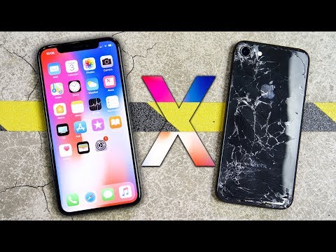 iPhone X Drop Test! - UCj34AOIMl_k1fF7hcBkD_dw