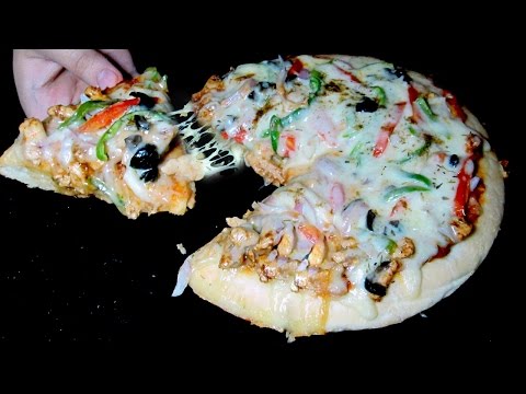 Pizza Without Oven Recipe - Chicken Pan Pizza - Tawa Pizza Recipe - UCQ2P7C8UGoVM6AhqsVx-M0Q