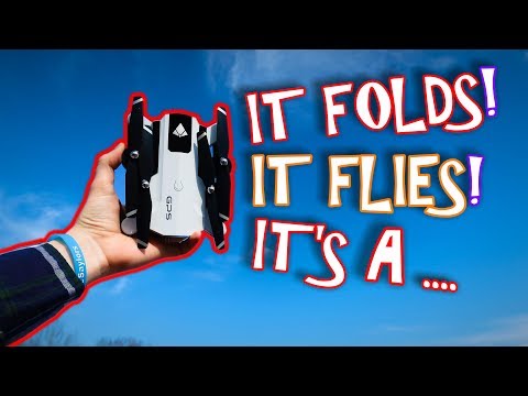 It FOLDS, It FLIES, It's A ... GPS Camera Drone Under $100  - UCYWhRC3xtD_acDIZdr53huA