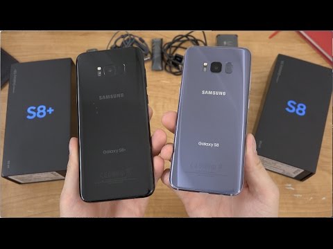 Samsung Galaxy S8 and S8+ Dual Unboxing! - UCbR6jJpva9VIIAHTse4C3hw