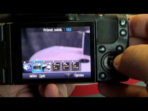 Videorecenze Samsung NX20 tělo