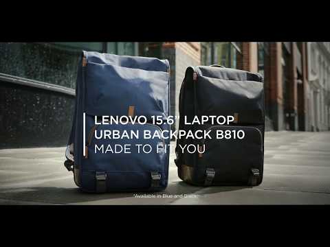 Lenovo 15.6" Laptop Urban Backpack B810 Lifestyle Video - UCpvg0uZH-oxmCagOWJo9p9g