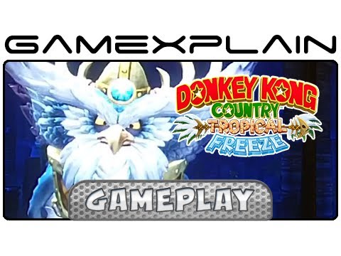 Donkey Kong Country: Tropical Freeze - World 2 Boss Fight Skowl (Wii U Gameplay) - UCfAPTv1LgeEWevG8X_6PUOQ