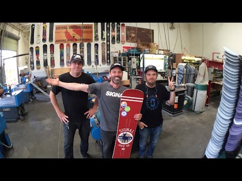 Signal Snowboards Factory Tour With Dave Lee and Eddie Wall - UC_dM286NO7QhuX18nMW0Z9A