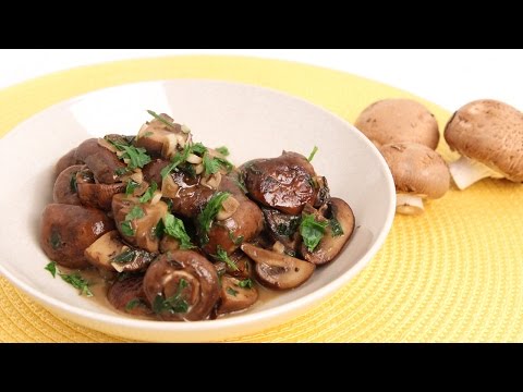 Parmesan Sauteed Mushroom Recipe - Laura Vitale - Laura in the Kitchen Episode 842 - UCNbngWUqL2eqRw12yAwcICg