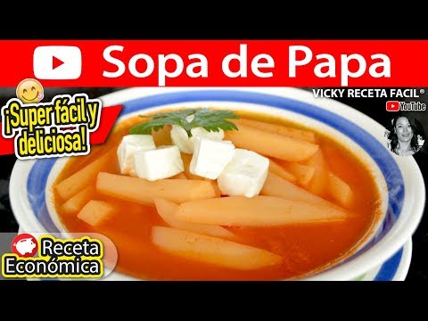 SOPA DE PAPA | Vicky Receta Facil - UCewhO42h_TIKZdntpI-v39g