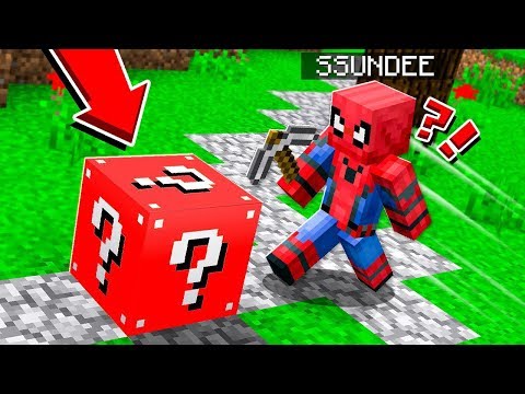 SPIDER MAN LUCKY BLOCK CHALLENGE | *LEGENDARY* SUPERHERO in Minecraft!!!! - UCke6I9N4KfC968-yRcd5YRg