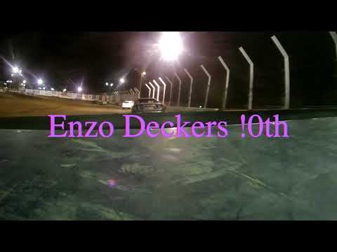 Barona Speedway IMCA Sport Compact in-car Cam #38B Heat and Main Event Driver  Enzo Deckers Yuma, AZ - dirt track racing video image