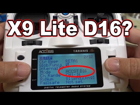 Taranis X9 Lite ACCST D16 Firmware Upgrade  - UCnJyFn_66GMfAbz1AW9MqbQ