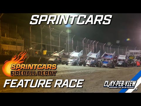 Sprintcars | Fireball Derby - Avalon - 9th Nov 2024 | Clay-Per-View - dirt track racing video image