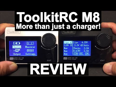 ToolkitRC M8 300W 15A Charger, Cell Checker, Servo Tester  REVIEW - UC9l2p3EeqAQxO0e-NaZPCpA