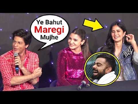 WATCH #Bollywood | Shahrukh Khan TROLLS Reporter Asking About Virat Kohli In Front Of Anushka Sharma #India #SRK #Special 