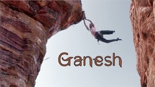 Ganesh [5.14a] - First ascent by Gérôme Pouvreau