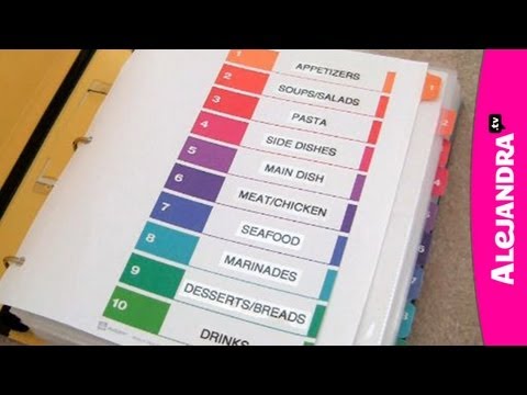 Recipe Organizer: How to Organize Recipes in a Binder - UCcvu0uB6SzugED_5FEC7Z0Q