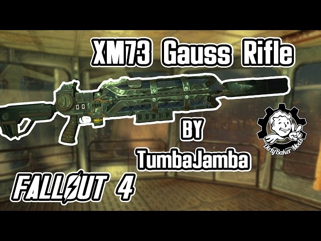 Fallout 4 XM73 - A Gauss Rifle