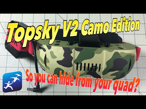 Topsky V2 Goggles CAMO EDITION! Review and opinions.  Which part should you throw away? - UCzuKp01-3GrlkohHo664aoA