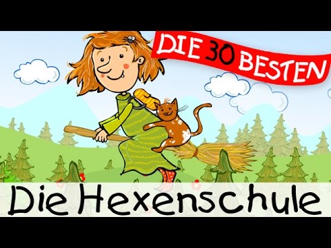 🏞️ Die Hexenschule - Kinderlieder zum Mitsingen || Kinderlieder