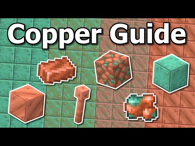 How To Find And Use Copper In Minecraft ?