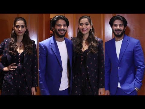 Sonam Kapoor And Dulquer Salmaan Promote Their Upcoming Movie The Zoya Factor