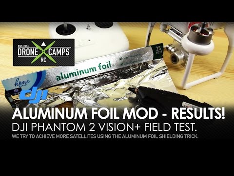 Phantom 2, Aluminum Foil Mod - HOW-TO & RESULTS! - UCwojJxGQ0SNeVV09mKlnonA