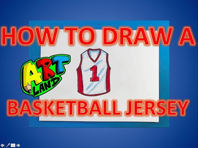 How to Draw a Basketball Jersey