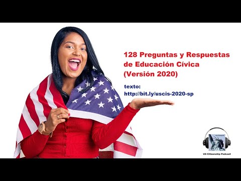 128 Preguntas y Respuestas de Educación Cívica (Versión 2020)