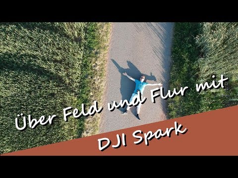 DJI - Spark : Drohnenflug über Feld und Flur zu einem rießigen Bilderrahmen - UCNWVhopT5VjgRdDspxW2IYQ