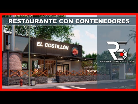 Diseño Restaurante Moderno / Costillas de cerdo / Horno de Leña