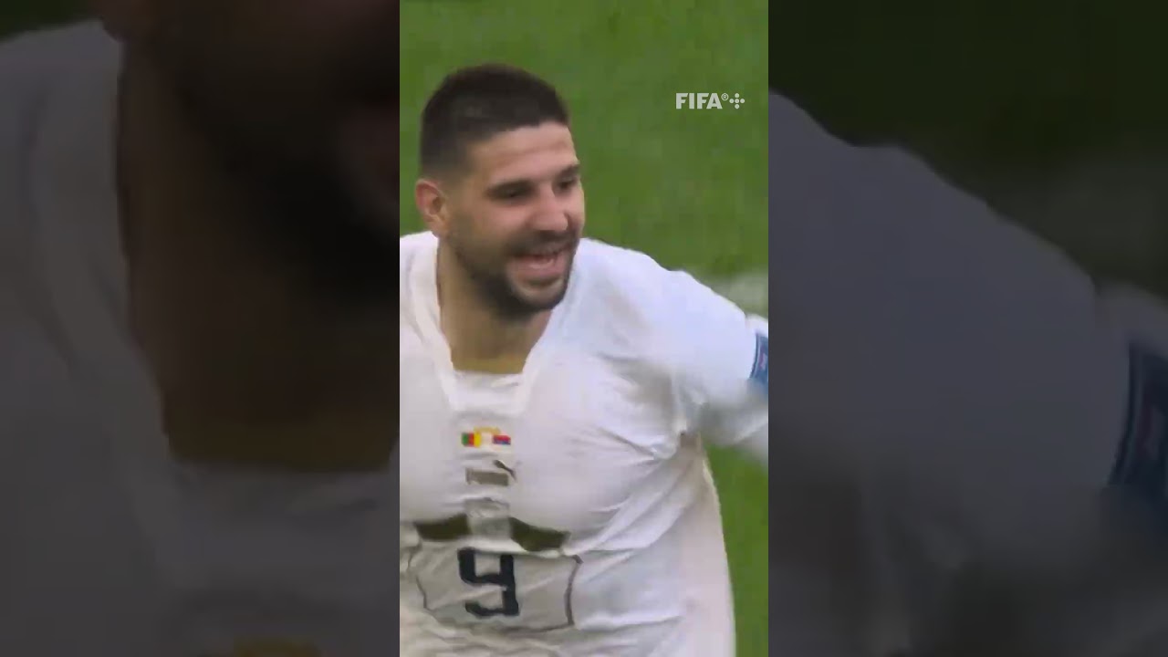 Mitrovic completes beautiful Serbia move to score vs Cameroon! #ShortsFIFAWorldCup