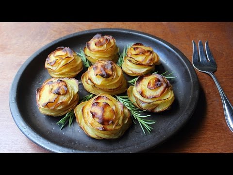 Potato Roses - How to Make Rose-Shaped Potato Gratins - UCRIZtPl9nb9RiXc9btSTQNw