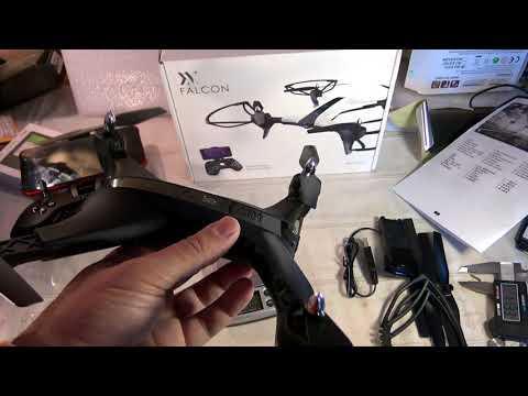 XIANG YU XY017HW "Falcon" Unboxing, analysis and demo flight (Courtesy Banggood) - UC_aqLQ_BufNm_0cAIU8hzVg