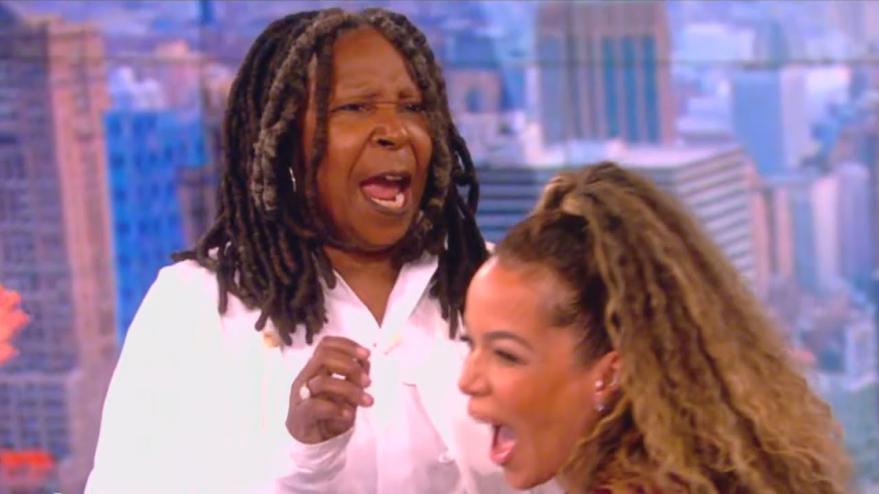 The View: Whoopi Goldberg Gives LAP DANCE to Sunny Hostin!