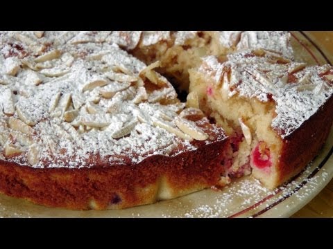 Cherry Cake - Recipe by Laura Vitale - Laura in the Kitchen Episode 191 - UCNbngWUqL2eqRw12yAwcICg