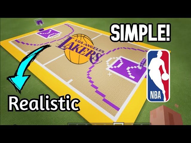How to Build a Minecraft Basketball Stadium