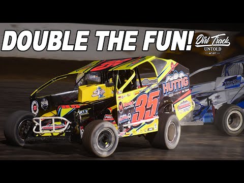 Twin 25s At Airborne Park Speedway! - dirt track racing video image