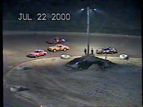 Hidden Valley Speedway July 15th, 2000 Pure Stock Feature - dirt track racing video image
