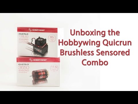 Unboxing Hobbywing Quicrun Brushless Sensored Combo - UCl1-Zn3aJCnBYZcPKzbsGtA