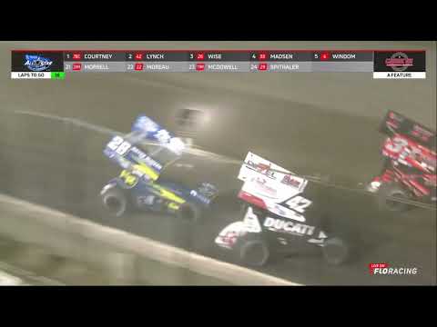 Highlights: Tezos All Star Circuit of Champions @ Outlaw Speedway 8.18.2023 - dirt track racing video image