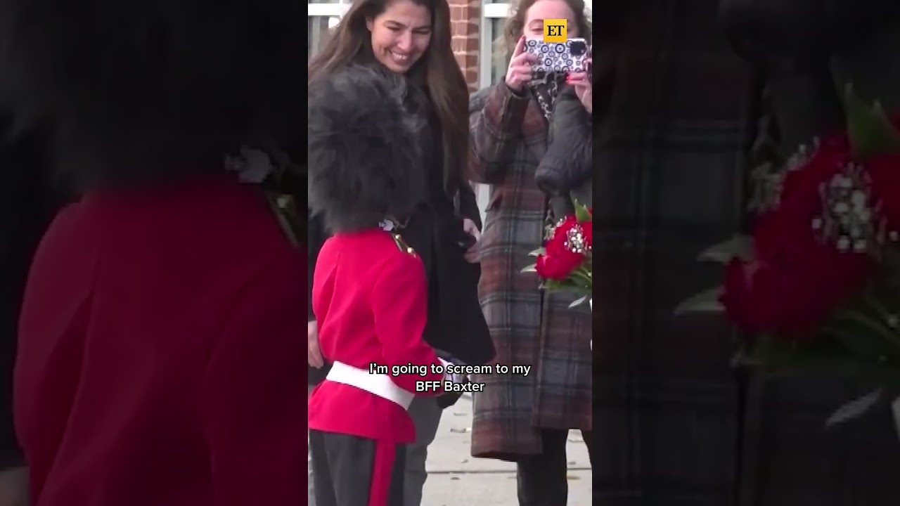 Kate Middleton Meets a Mini Queen’s Guard 💂‍♀️ #shorts