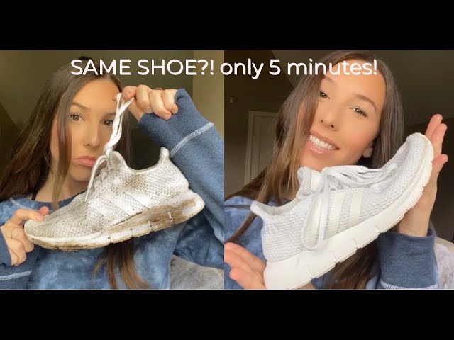 How To Get Mud Out Of White Tennis Shoes?